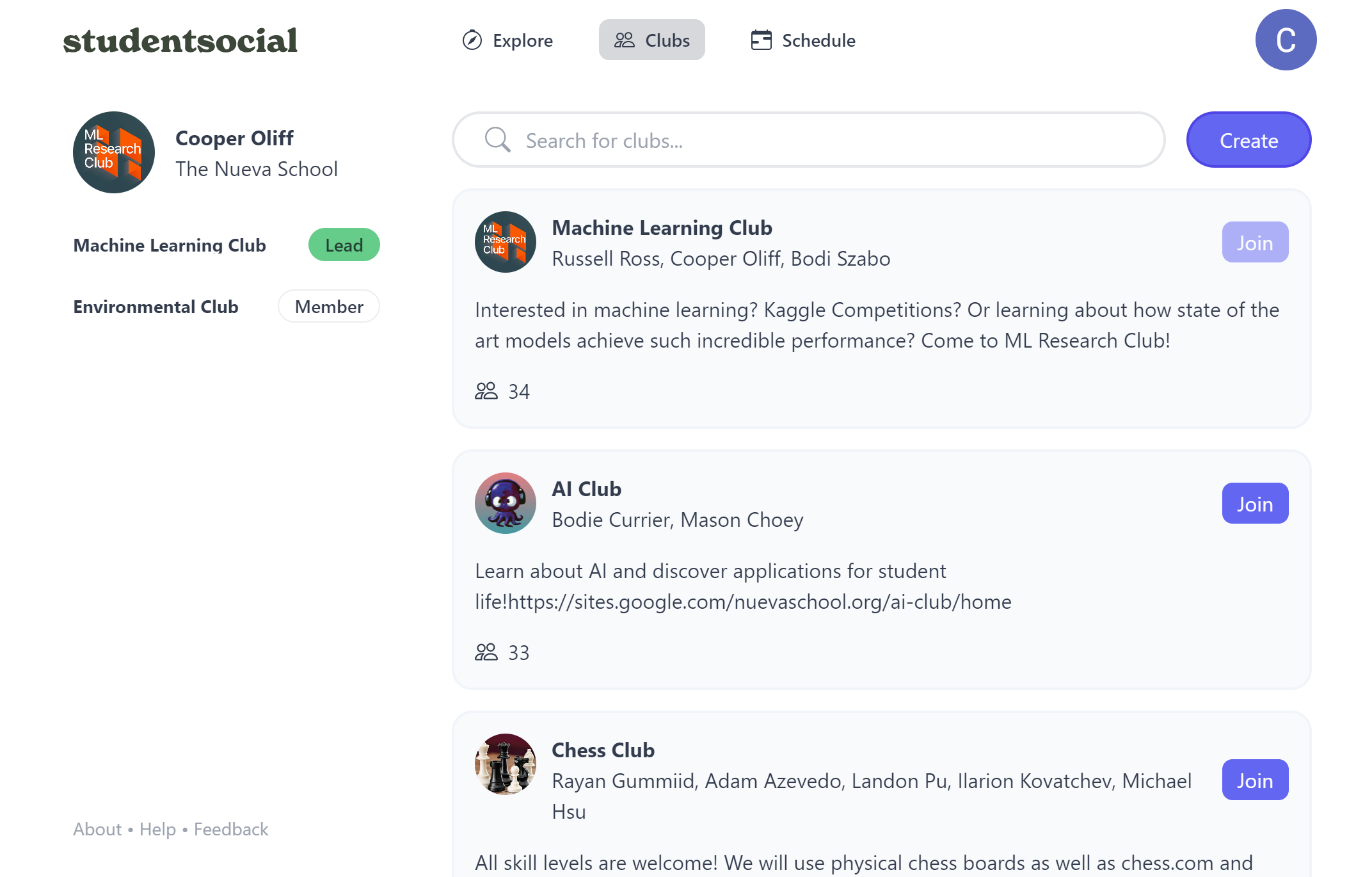 Student Social